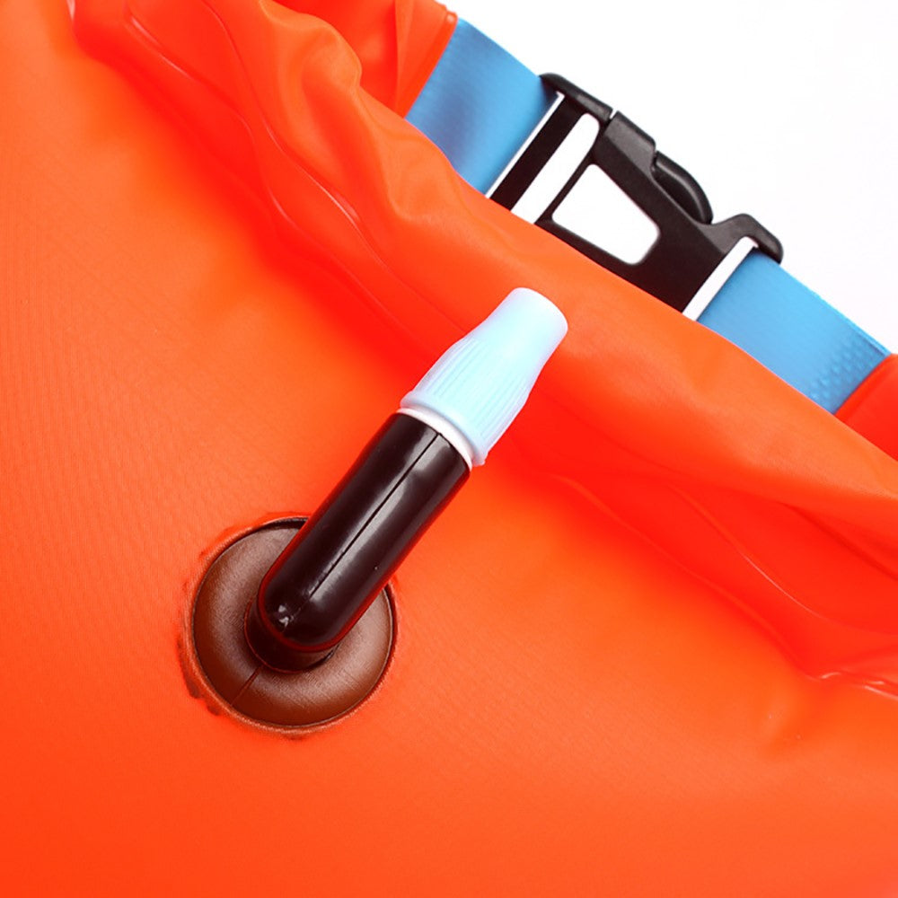 SC19102501 PVC Inflatable Storage Swimming Bag Swim Buoy Waterproof Dry Bag Float Pouch Keep Gear Dry for Boating Swimming