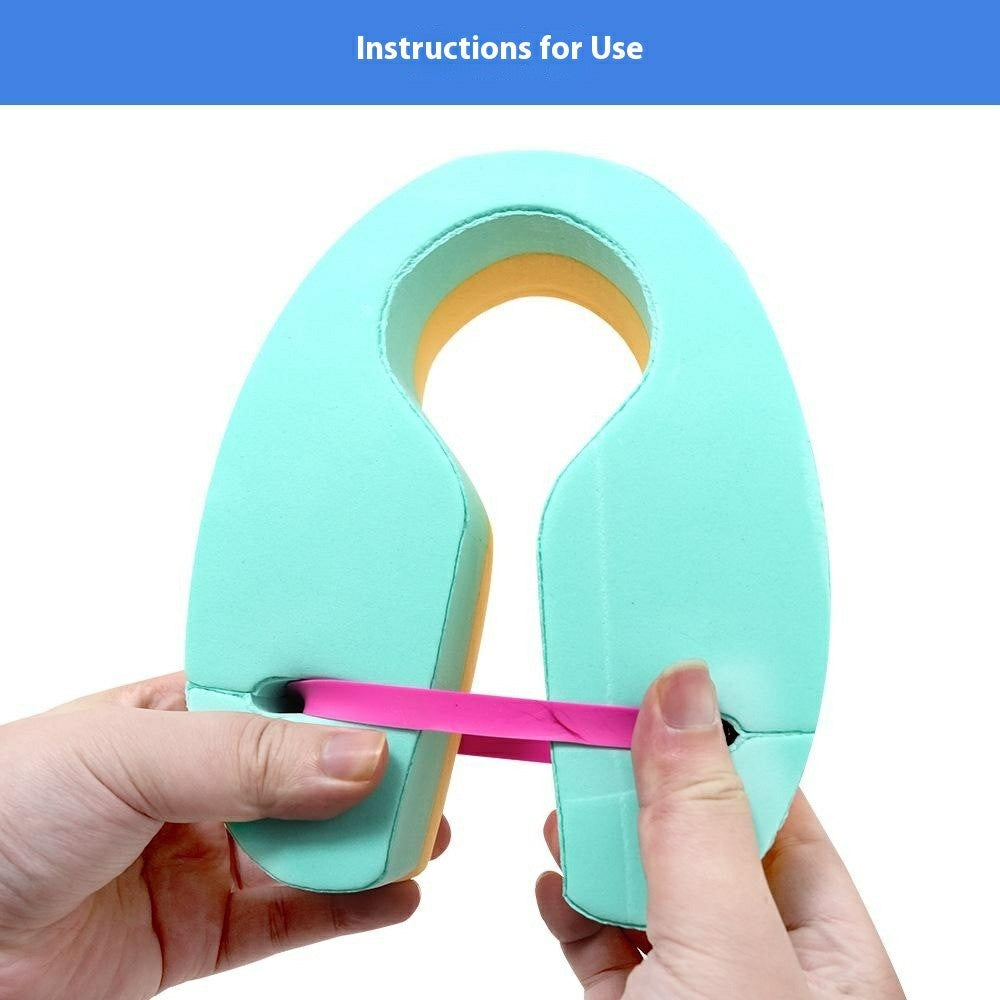 LXSBQ 1 Pair Children Swimming Arm Ring Thicken EVA Pool Swim Floats