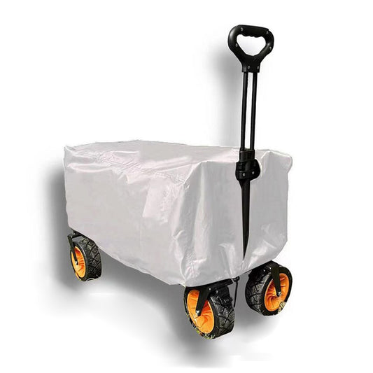97 x 61 x 56cm Outdoor Folding Wagon Cart Cover 210D Oxford Cloth Camping Cart Waterproof Cover