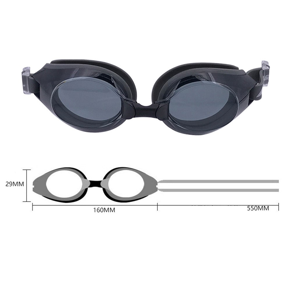 JIEJIA AM100 Adult Swimming Goggles HD Waterproof Glasses Anti-Fog Anti-UV Eyeglasses