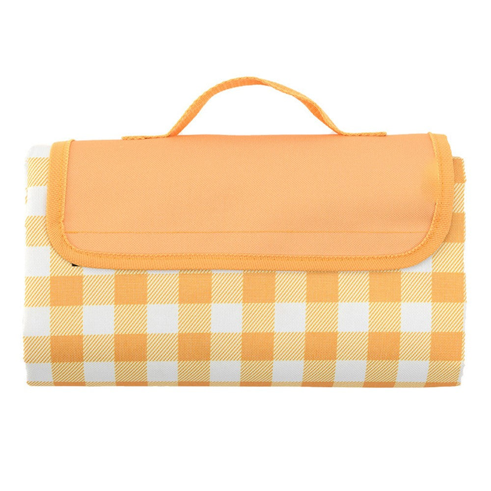 0210 145x200cm Portable Outdoor Camping Picnic Mat 600D Oxford Cloth Waterproof Lawn Beach Mat