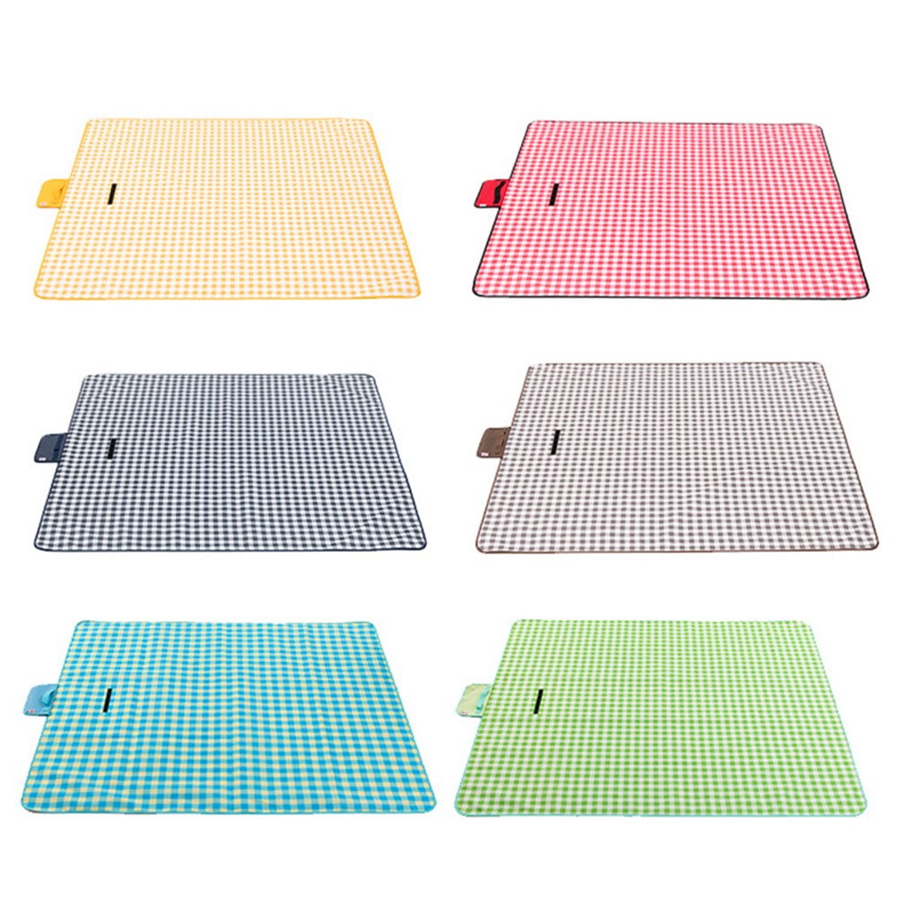 0210 145x200cm Portable Outdoor Camping Picnic Mat 600D Oxford Cloth Waterproof Lawn Beach Mat