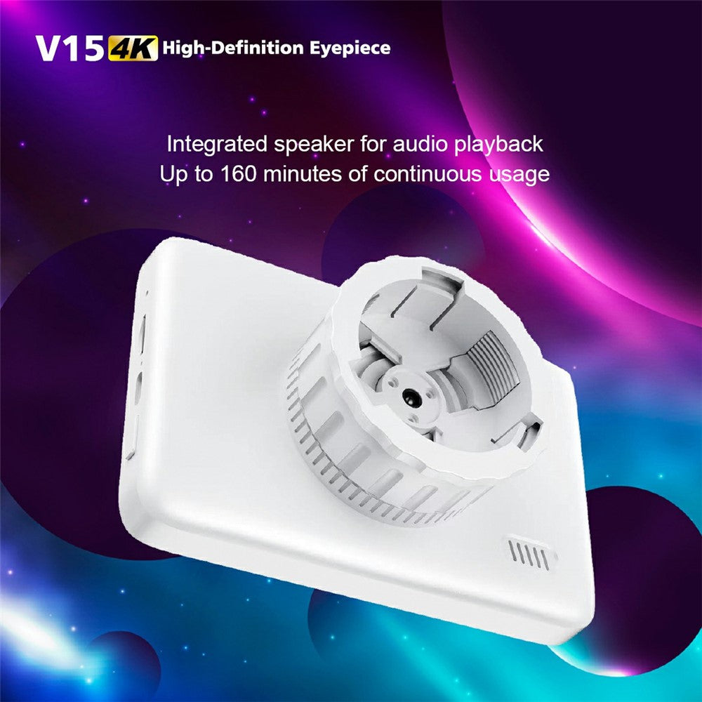 V15 5 inch HD Electronic Eyepiece 5X Digital Zoom Astronomical Telescope 12MP Bird Watching Binoculars