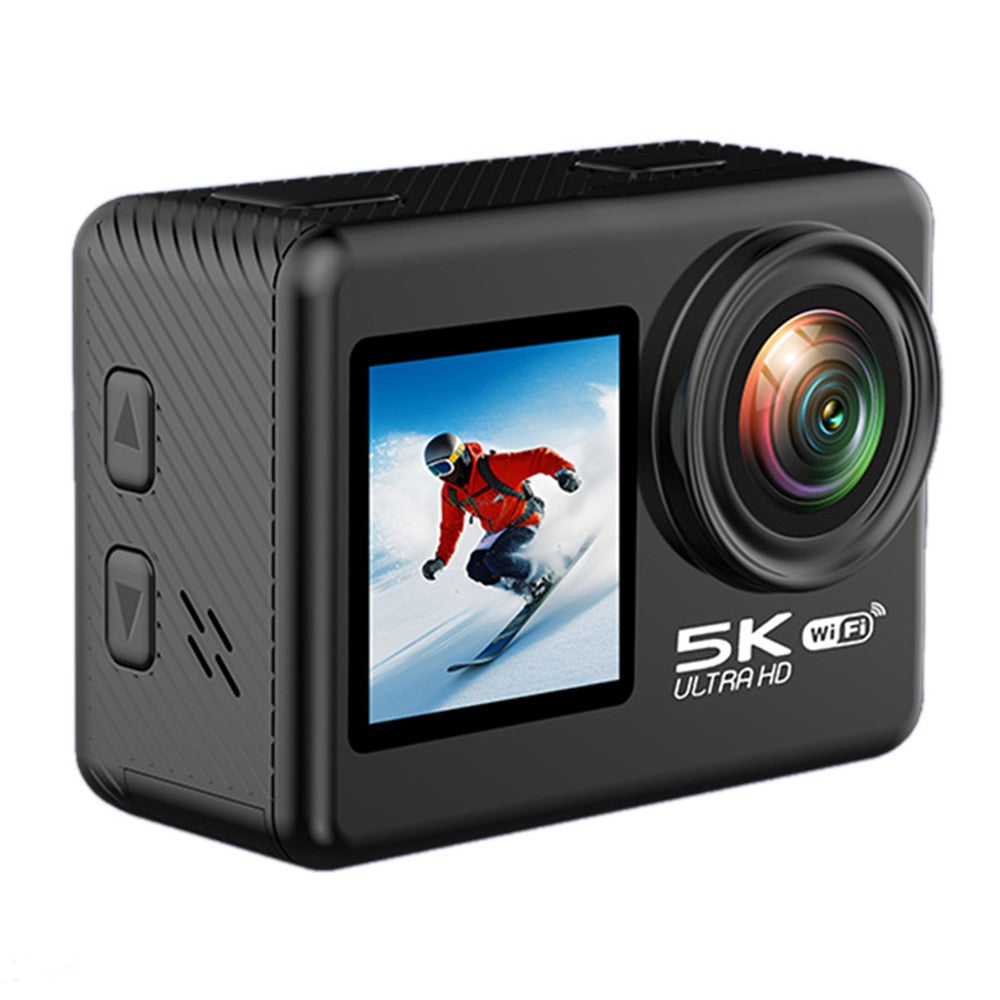 V5 5K WiFi EIS Action-Kamera - Wasserdicht bis 30m, Dual Screen