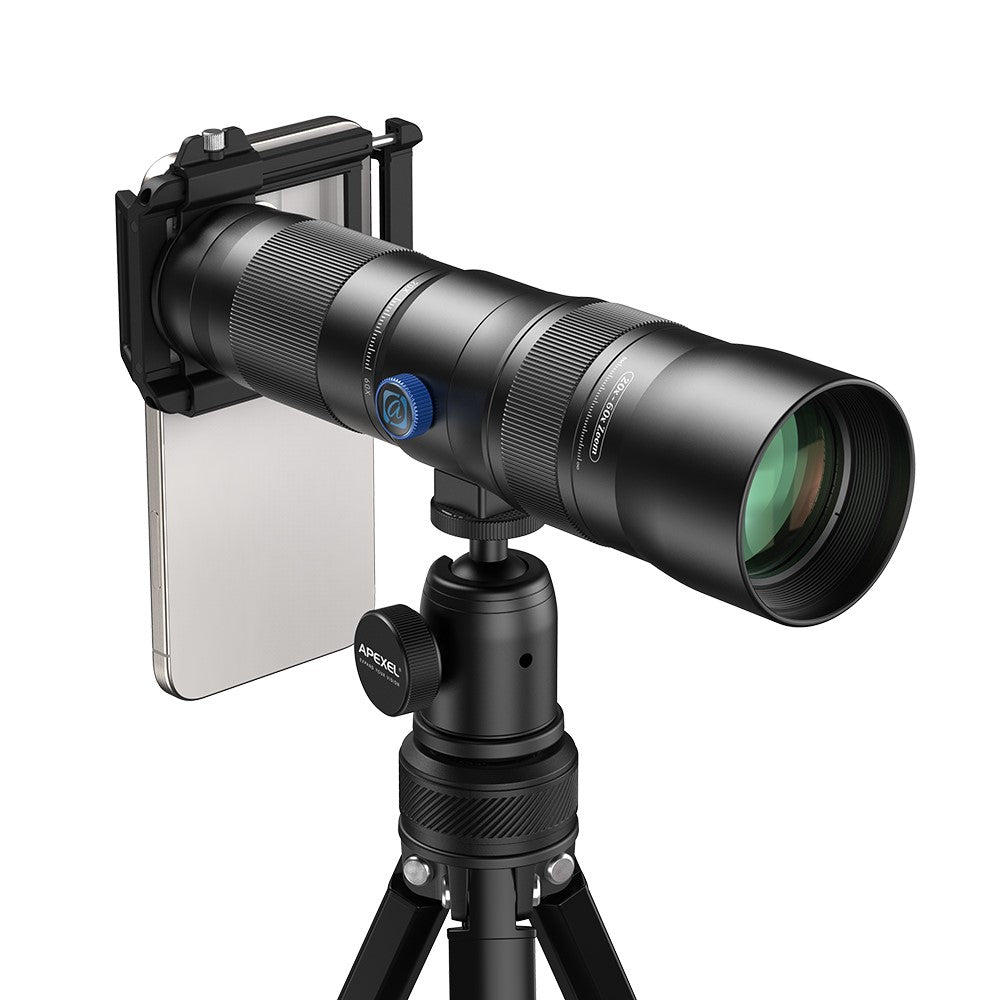 APEXEL APL-T20-60X Monocular Telescope 20-60X Zoom High Magnification HD Portable Telescope for Concert / Bird Watching