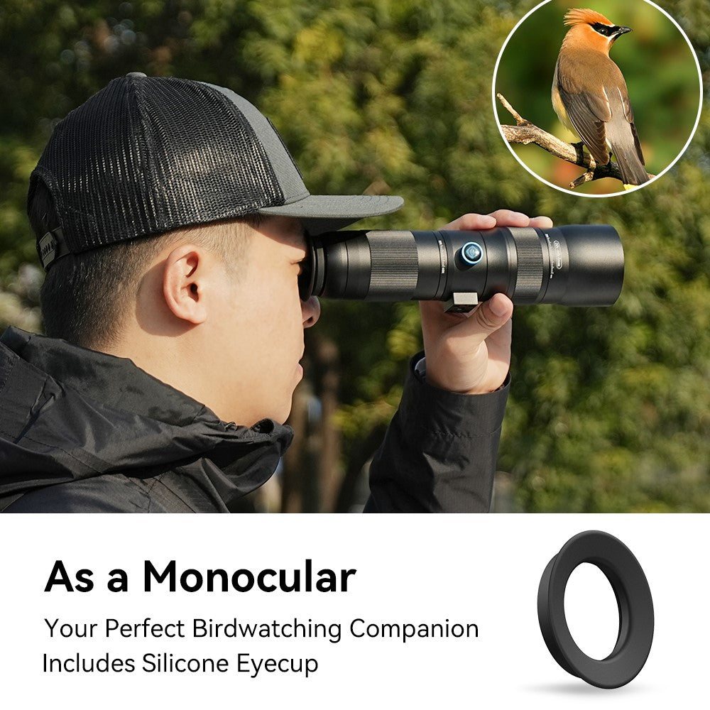 APEXEL APL-T20-60X Monocular Telescope 20-60X Zoom High Magnification HD Portable Telescope for Concert / Bird Watching