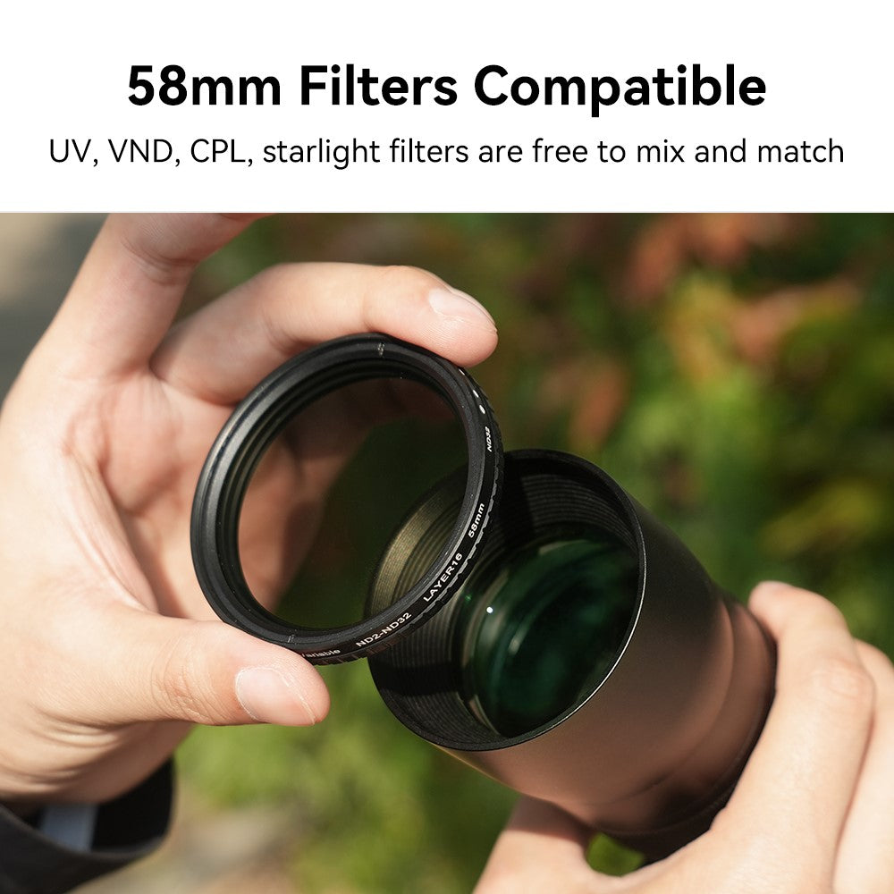APEXEL APL-T20-60X Monocular Telescope 20-60X Zoom High Magnification HD Portable Telescope for Concert / Bird Watching