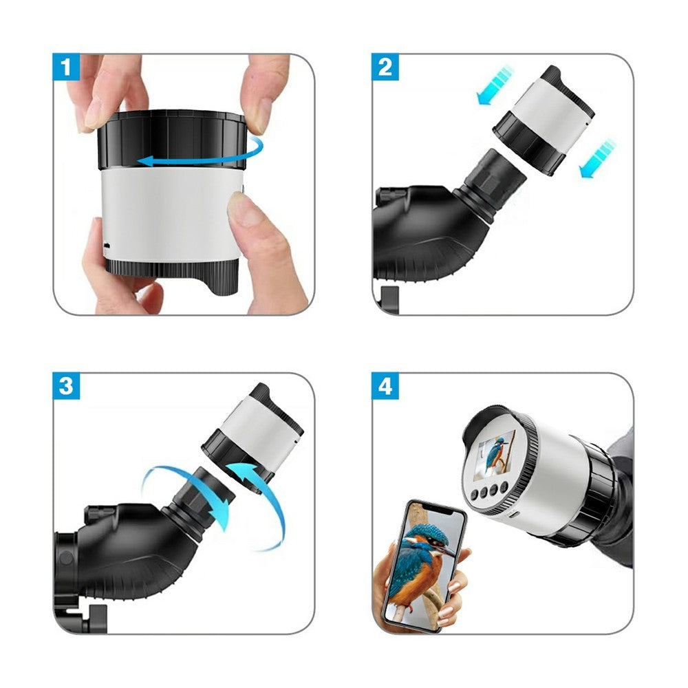 V16 2.0 TFT Screen WiFi Digital Eyepiece Camera Astronomical Observation Telescope