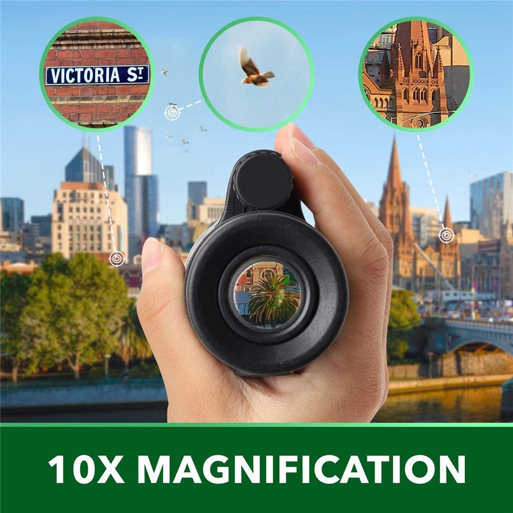 AM-D08 12X42 High Power HD Monocular Night Vision BAK4 Prism Telescope for Bird Watching, Hunting, Surveillance, Hiking