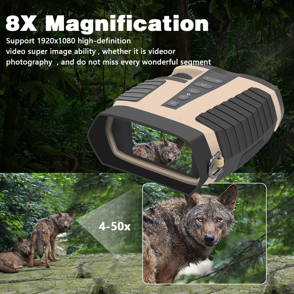 DT88 Infrared HD Binoculars for Outdoor Bird Watching Waterproof Digital Binoculars with Night Vision