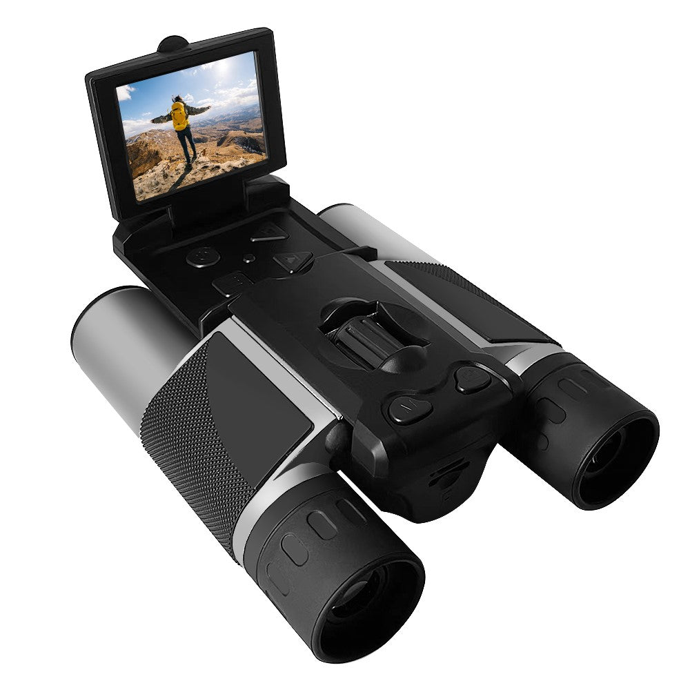 DT10 2.0" IPS LCD Screen Display Binoculars 10X HD Video Photo Recorder Binoculars for Bird Watching