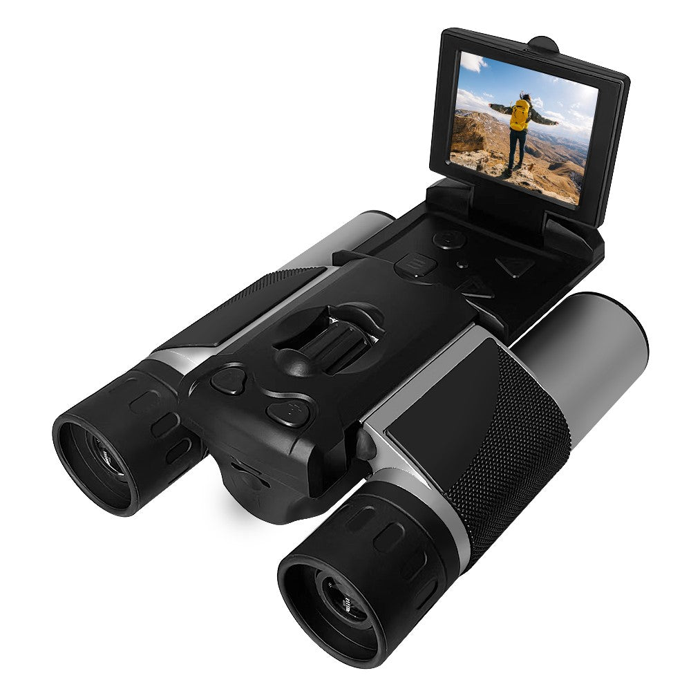 DT10 2.0" IPS LCD Screen Display Binoculars 10X HD Video Photo Recorder Binoculars for Bird Watching
