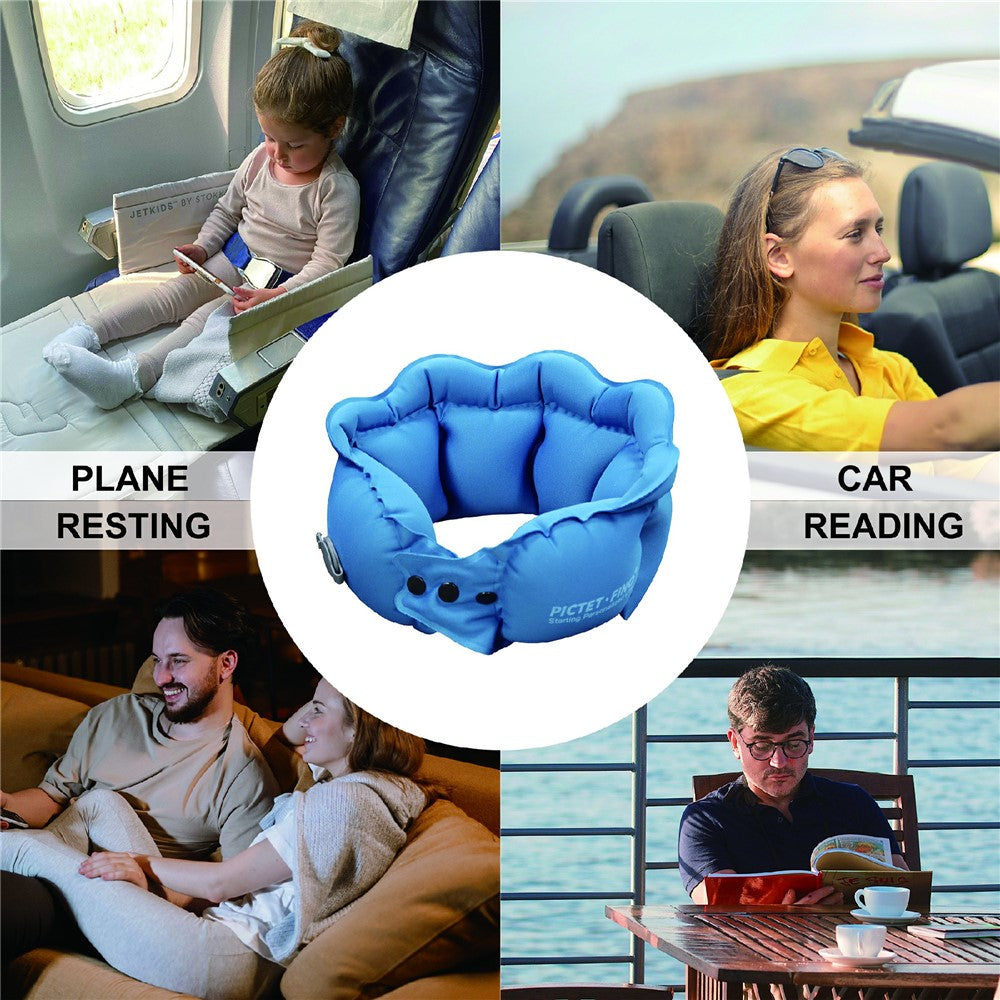 PICTET.FINO RH40 Inflatable Neck Pillow Travel-Friendly Portable Neck Pillow
