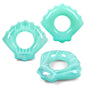 100*110cm PVC Swim Ring Inflatable Sequins Shell Shape Water Float for Children Adults