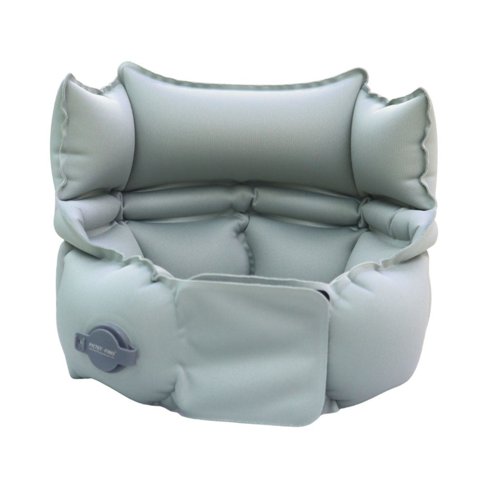 PICTET.FINO PF110A Inflatable Neck Pillow Extended Height Compact Travel Cushion for Home / Outdoor