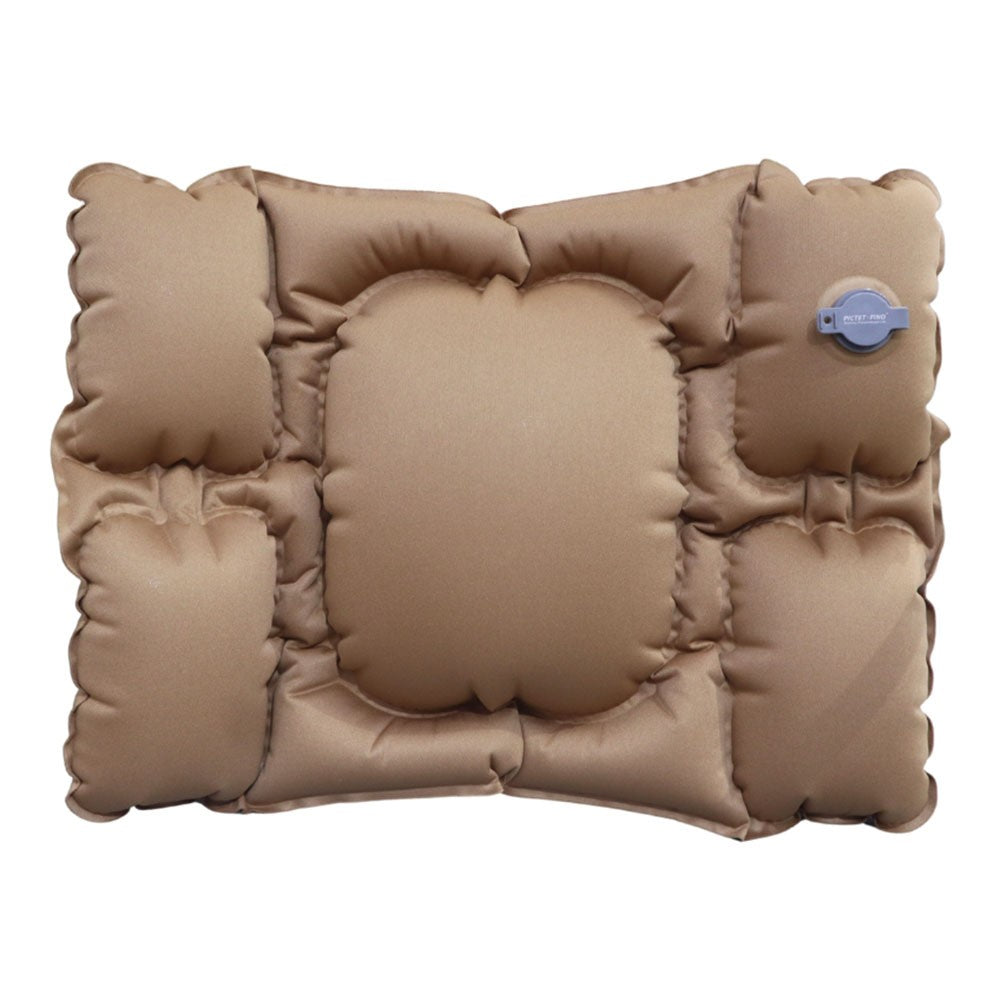 PICTET.FINO PF112A Inflatable Lumbar Pillow Ergonomic Design S-Curve Support for Car / Office Chair