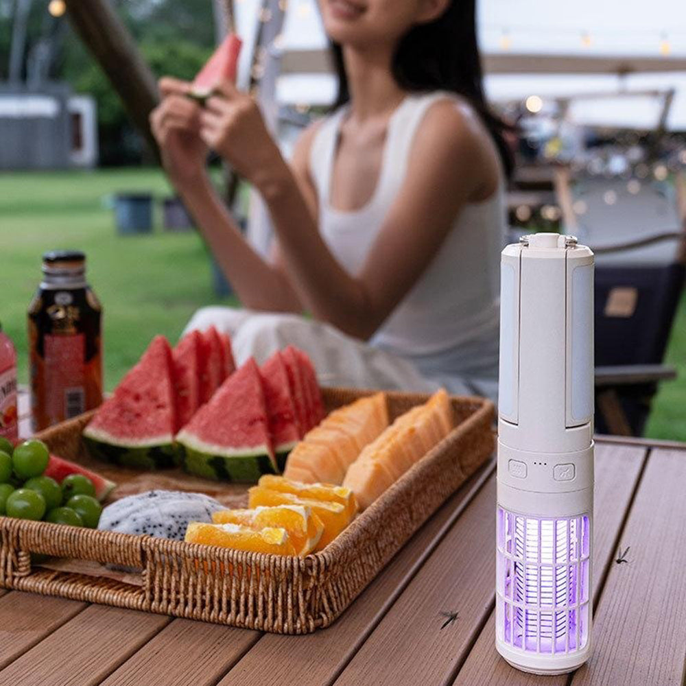 WT-L22 LED Mosquito Killer Lamp USB Rechargeable Camping Tent Outdoor Repellent Light Night Lamp
