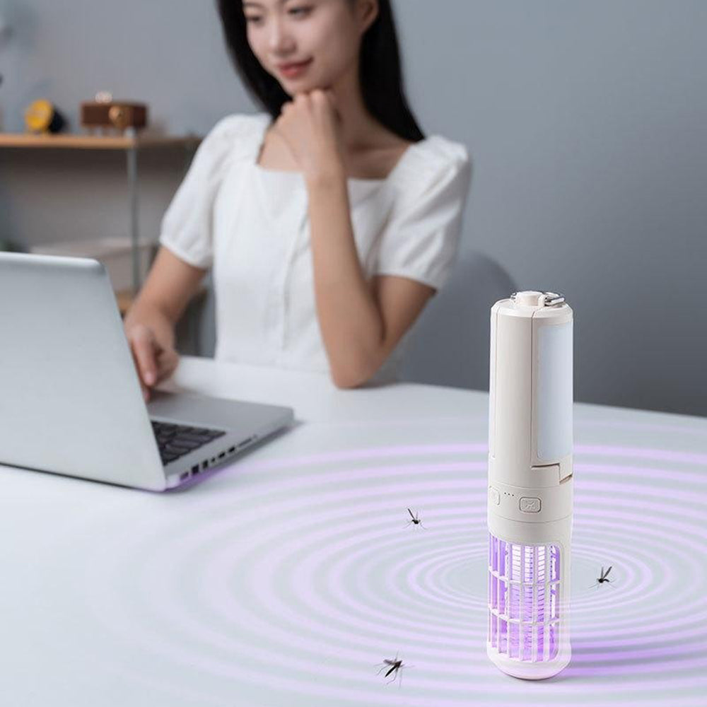 WT-L22 LED Mosquito Killer Lamp USB Rechargeable Camping Tent Outdoor Repellent Light Night Lamp