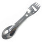 Stainless Steel Camping Spoon Fork Knife Wine Bottle Opener (BPA-Free, No FDA Certified)