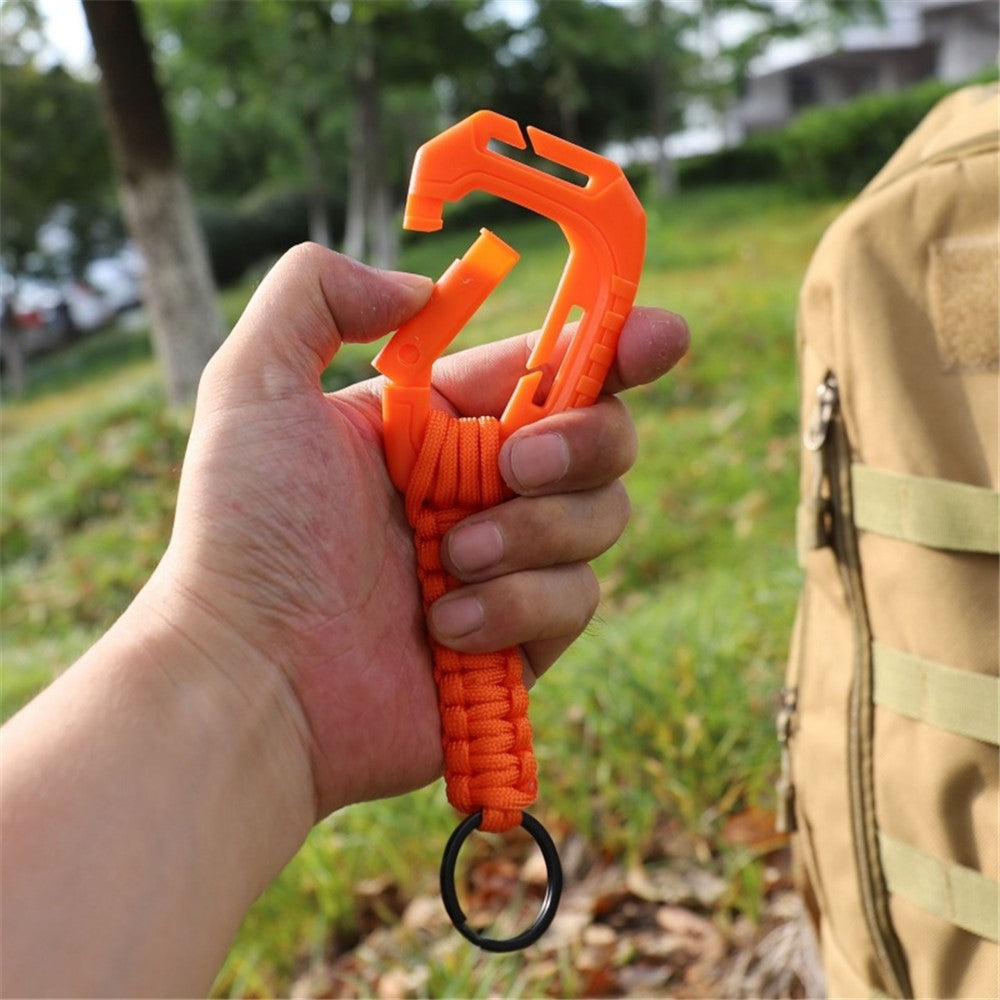 DH36 Outdoor 7-Core 4mm Umbrella Rope Tactical Paracord Backpack Keychain
