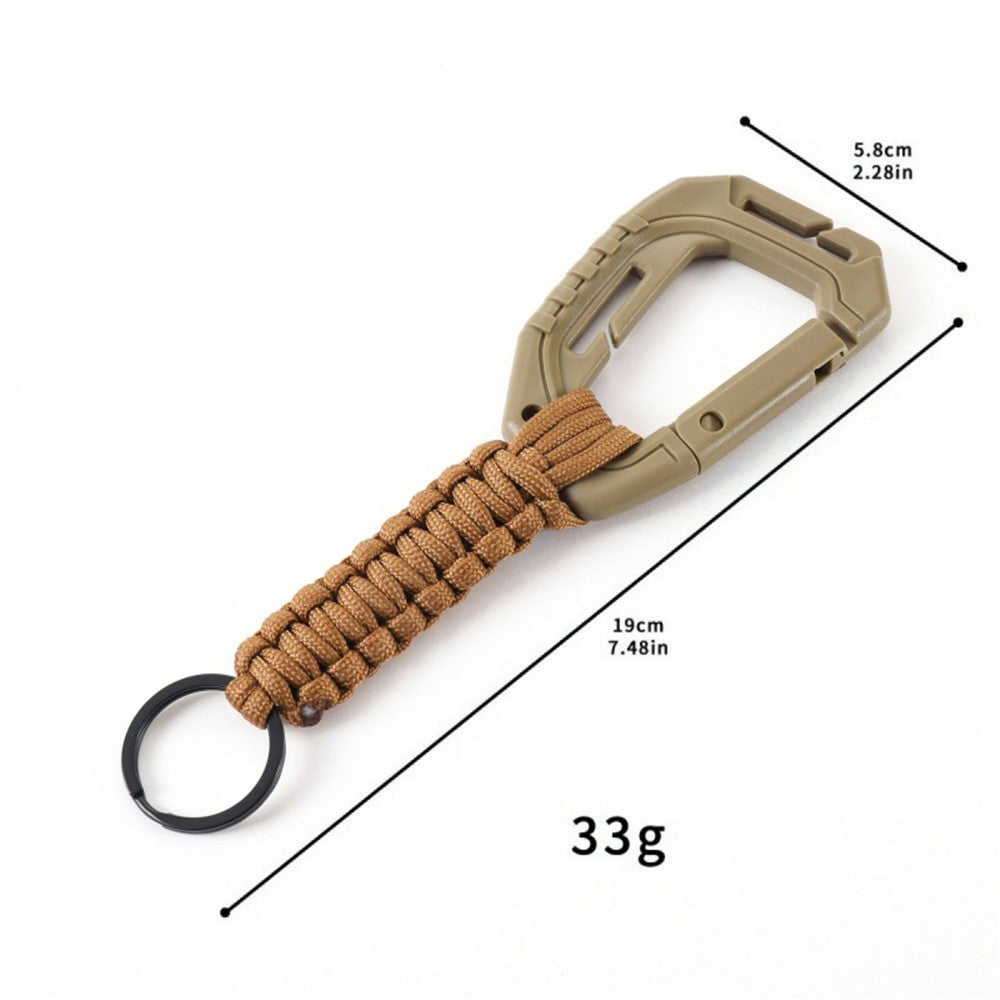 DH36 Outdoor 7-Core 4mm Umbrella Rope Tactical Paracord Backpack Keychain