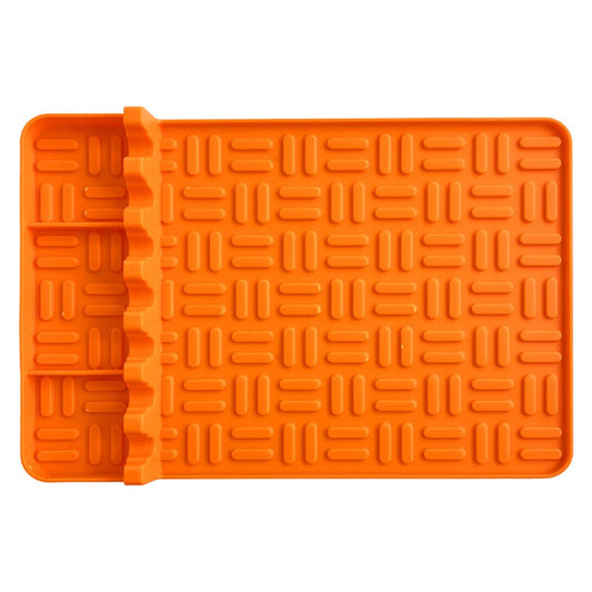 Outdoor BBQ Grill High Temperature Resistant Side Shelf Silicone Pad Barbecue Grill Tool Pad