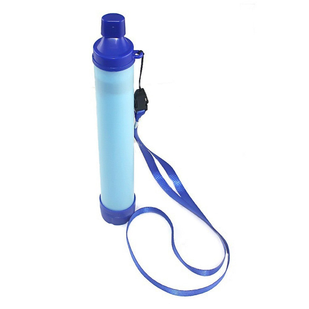 YA20213 Outdoor Water Purifier Straw Portable Emergency Camping Hiking Water Filter (No FDA, BPA-free)