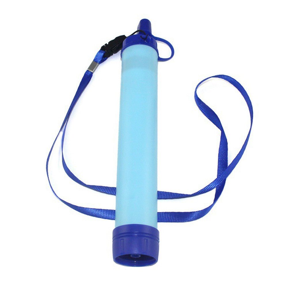 YA20213 Outdoor Water Purifier Straw Portable Emergency Camping Hiking Water Filter (No FDA, BPA-free)