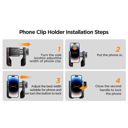 JOYROOM JR-ZS266 Bike Cycling Phone Holder Rotatable Bicycle Handlebar Mount Cellphone Bracket
