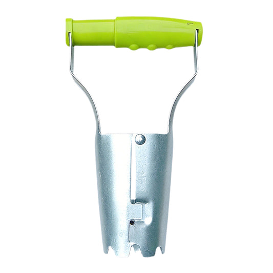 Garden Seed Planter with Handle Transplant Tool Seedling Dibber Hole Maker for Vegetables Planting