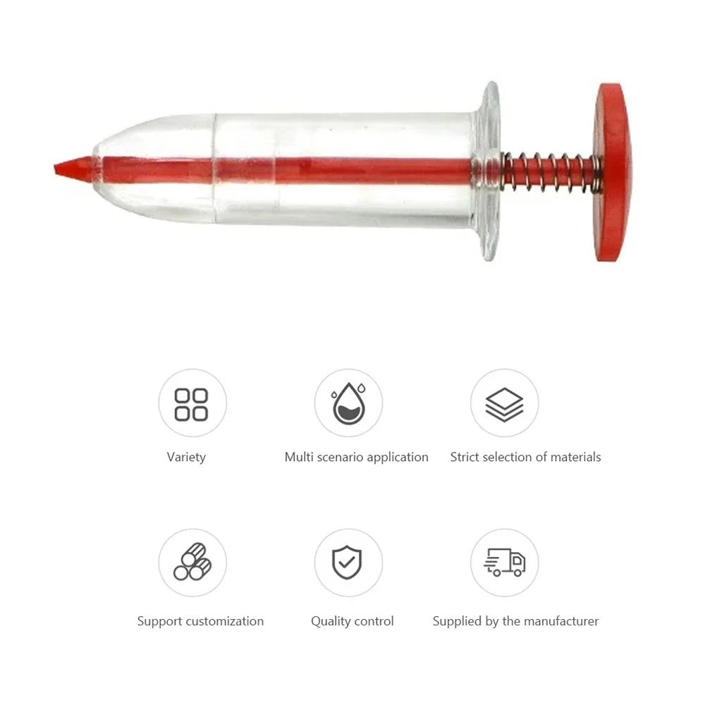 Seeds Dispenser Handheld Seed Planter Sowing Seeder Mini Hand Spreader, 10x3x3cm