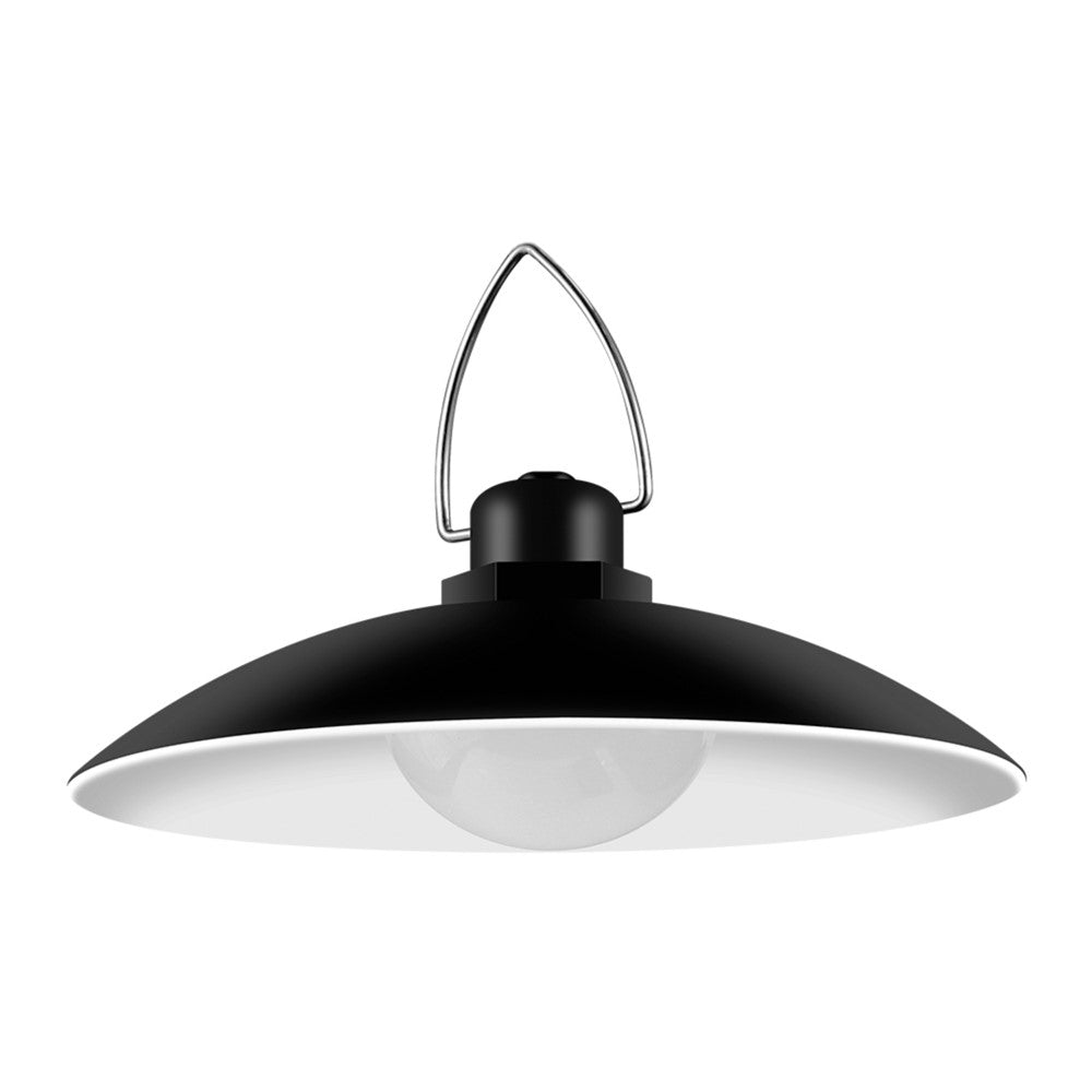 Outdoor Garden Yard Lighting Waterproof Solar Powered 3-Head Ceiling Porch Hanging Light Bulb