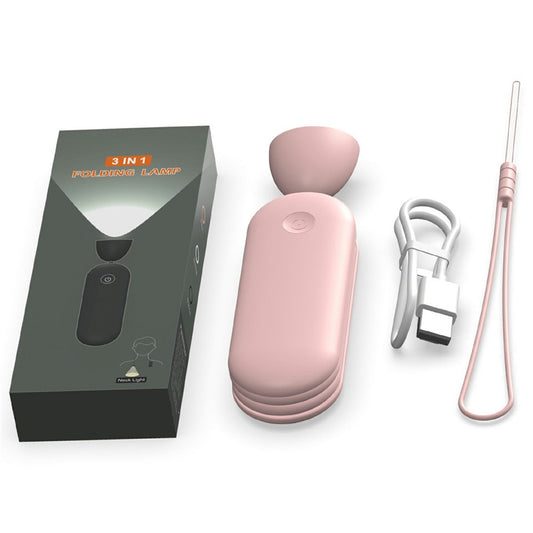 F18 Foldable Neck Light LED Reading Lamp Rechargeable Outdoor Sports Repair Work Study Illumination Light