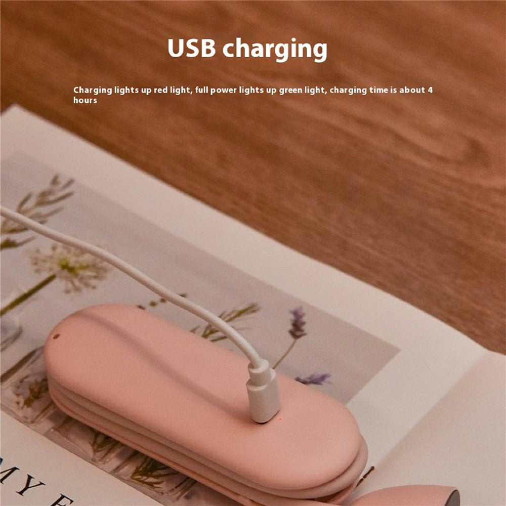 F18 Foldable Neck Light LED Reading Lamp Rechargeable Outdoor Sports Repair Work Study Illumination Light