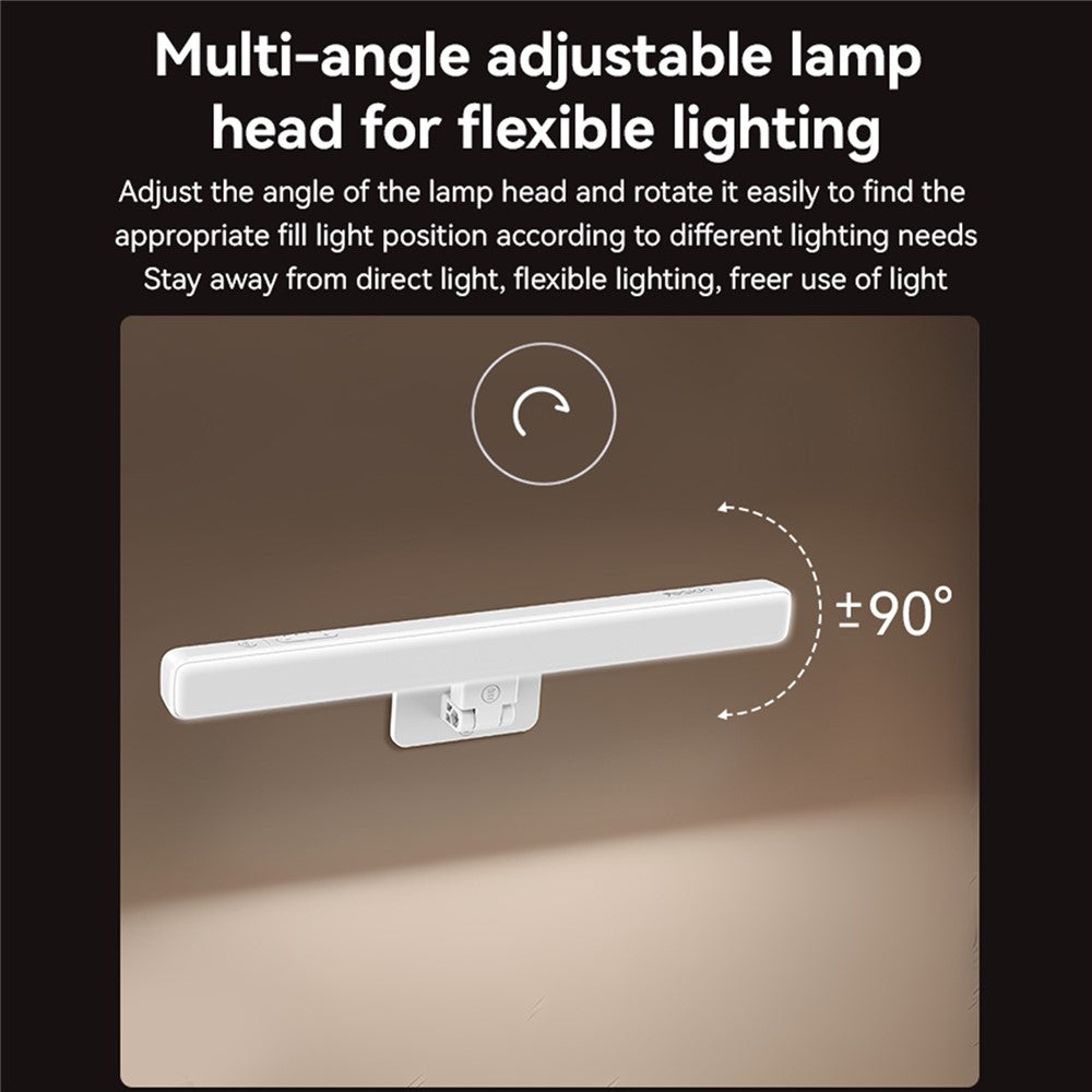 YESIDO DH11 Reading Lamp Home Office Bedside Wireless Rechargeable LED Book Light