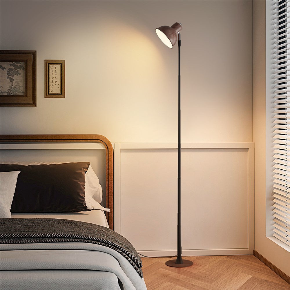 EFL001-U USB Powered Extendable Eye Protection Desk Light 3 Color Temperatures Dimmable Floor Lamp, Black