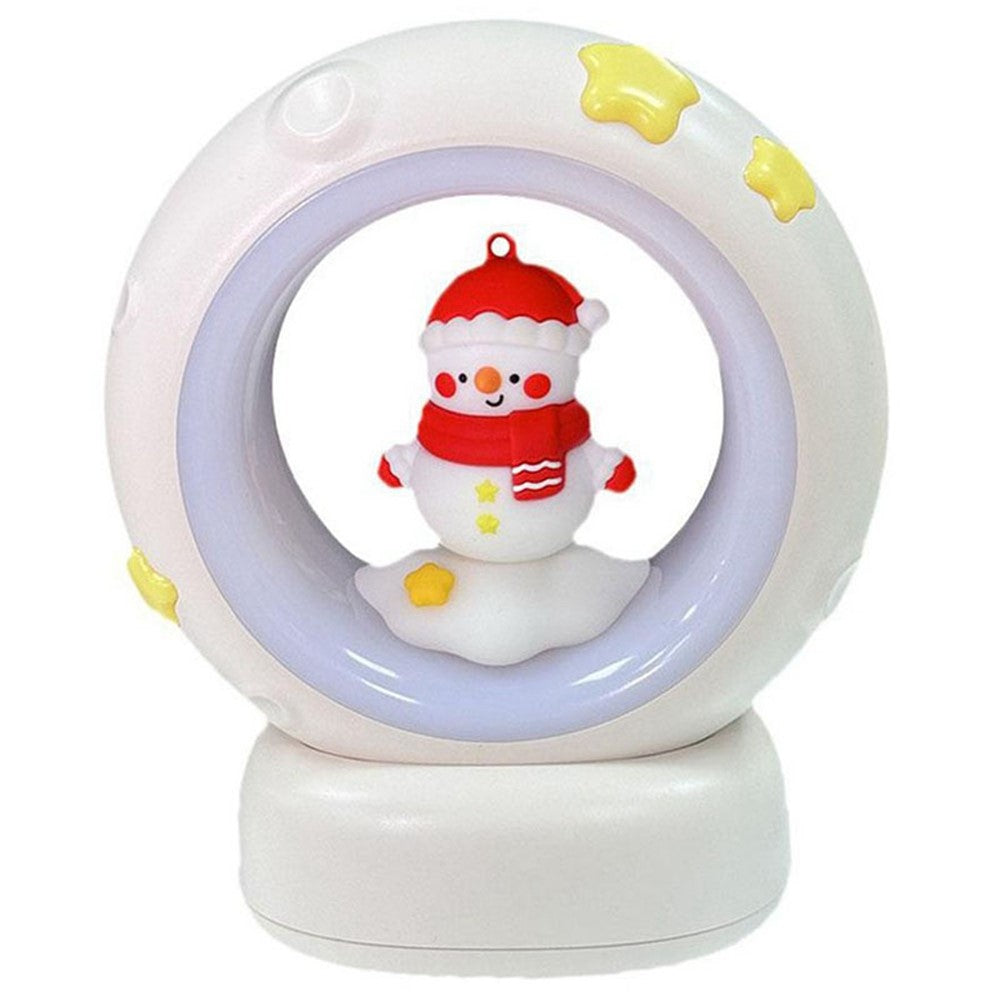 Stars Design Christmas Night Light Adjustable Brightness Touch Control Bedside Lamp Nursery Decor