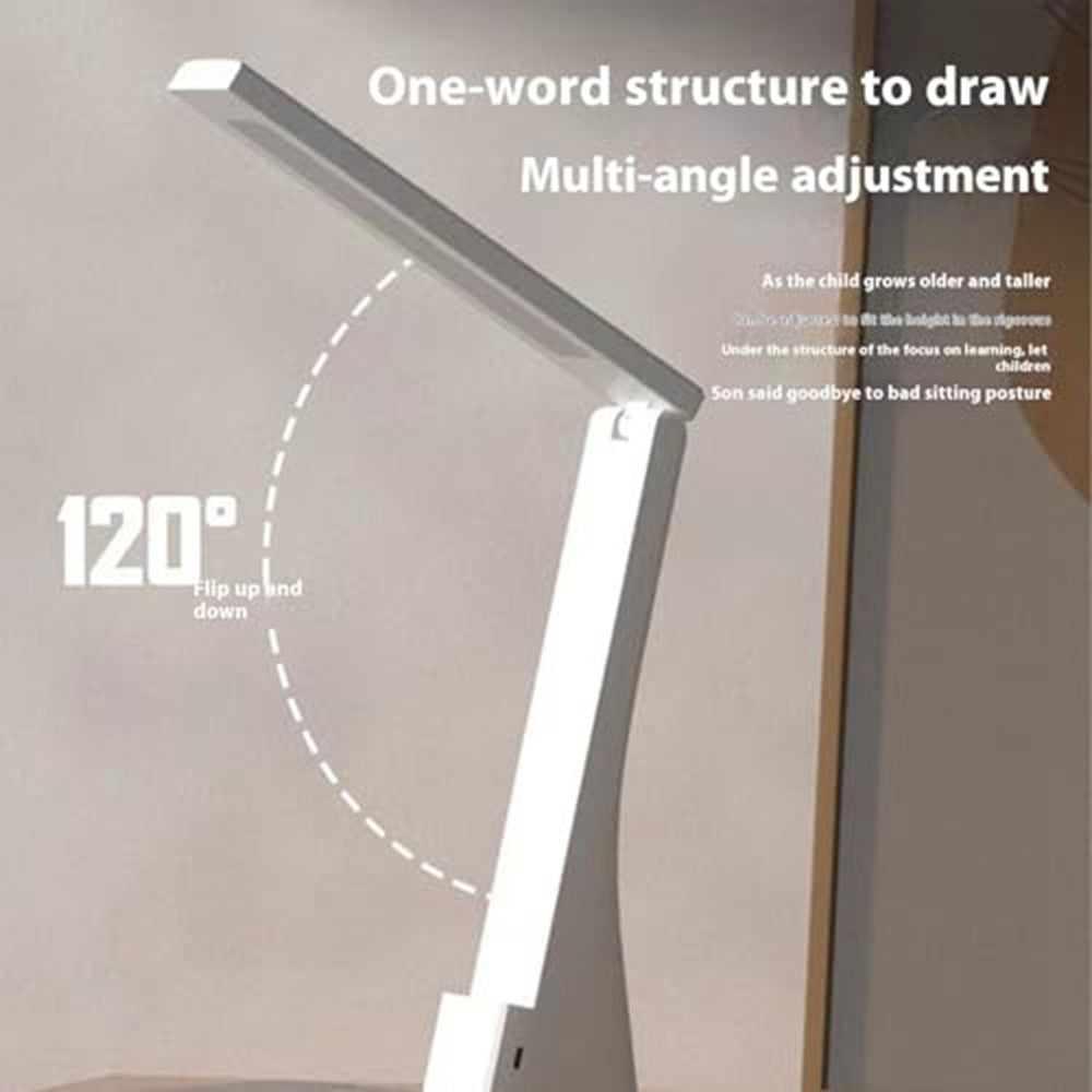 Eye Protection Rechargeable LED Desk Lamp for Children Reading Foldable Eye Care Study Light
