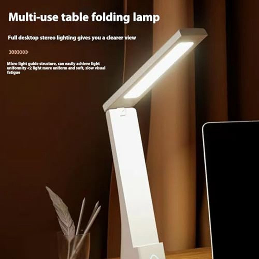 Eye Protection Rechargeable LED Desk Lamp for Children Reading Foldable Eye Care Study Light