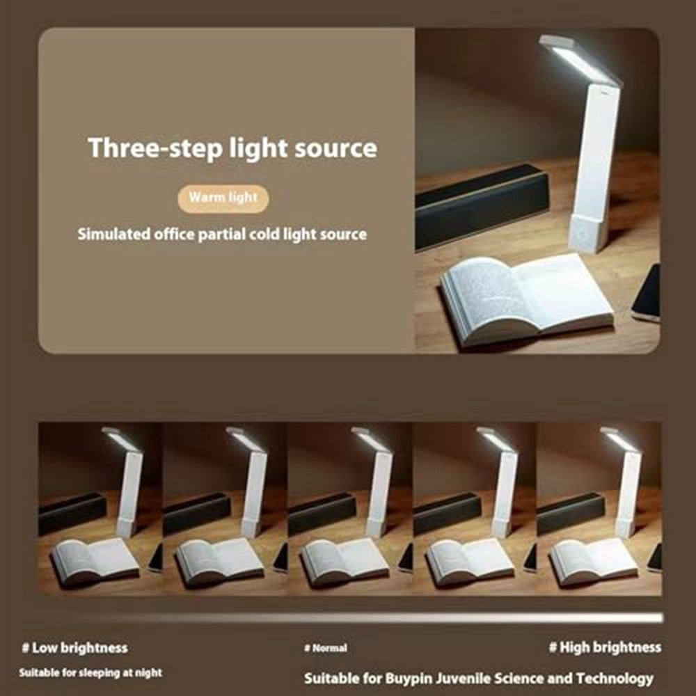 Eye Protection Rechargeable LED Desk Lamp for Children Reading Foldable Eye Care Study Light