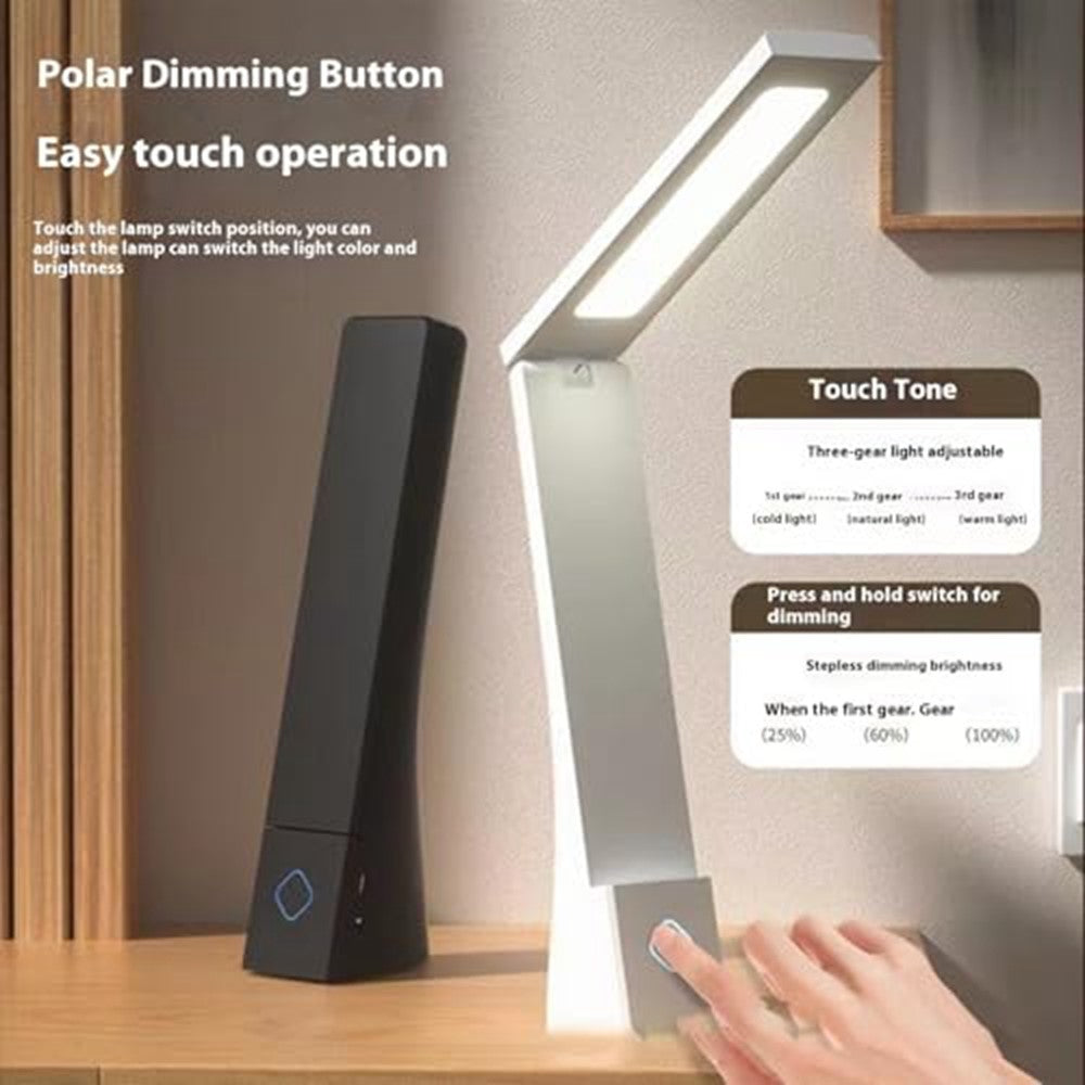 Eye Protection Rechargeable LED Desk Lamp for Children Reading Foldable Eye Care Study Light