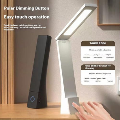 Eye Protection Rechargeable LED Desk Lamp for Children Reading Foldable Eye Care Study Light