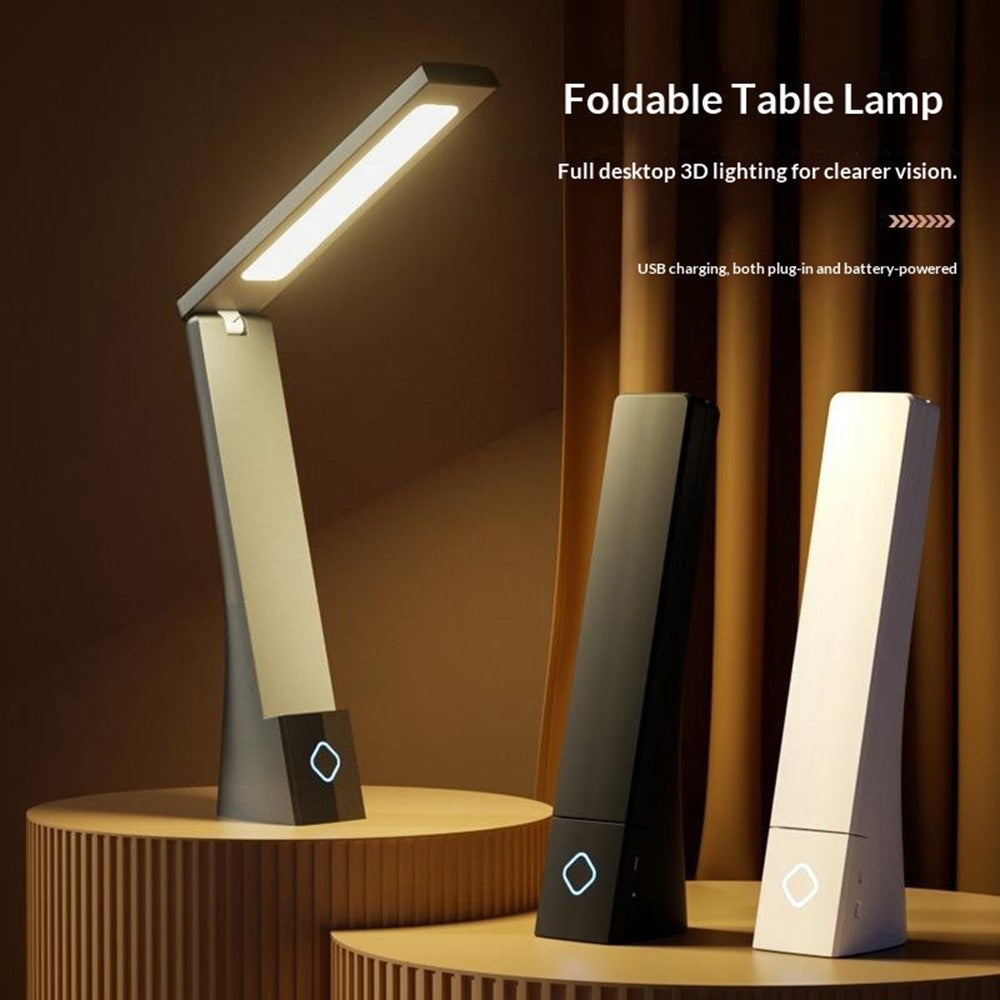 Eye Protection Rechargeable LED Desk Lamp for Children Reading Foldable Eye Care Study Light