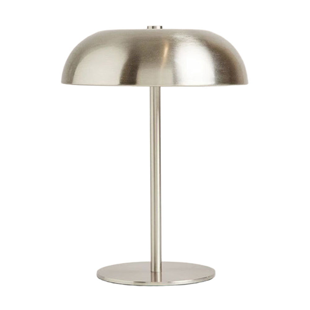 7037 Mushroom Shape LED Table Lamp Rechargeable 3 Color Temperature Touch Control Desk Light for Bedroom Restaurant Cafe