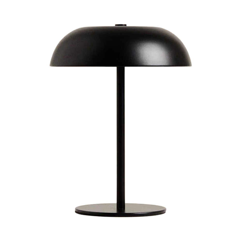 7037 Mushroom Shape LED Table Lamp Rechargeable 3 Color Temperature Touch Control Desk Light for Bedroom Restaurant Cafe