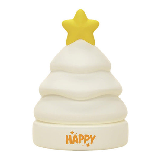 XP-005A Star Tree Shape Silicone Touch Light Creative Christmas Gift Night Light 1200mAh 3-Brightness Night Lamp