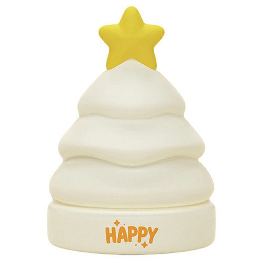 XP-005A Colorful RGB Tree Shape Silicone Touch Light Creative Christmas Gift Night Light 1200mAh 3-Brightness Night Lamp