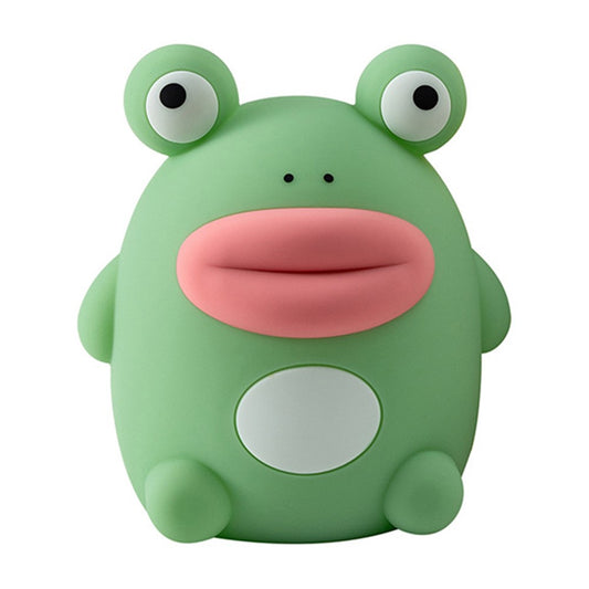 PP-D10 Cartoon Frog-Shaped Night Light 1200mAh Rechargeable Pat Light 3-Brightness 30-Minute Timer Night Lamp