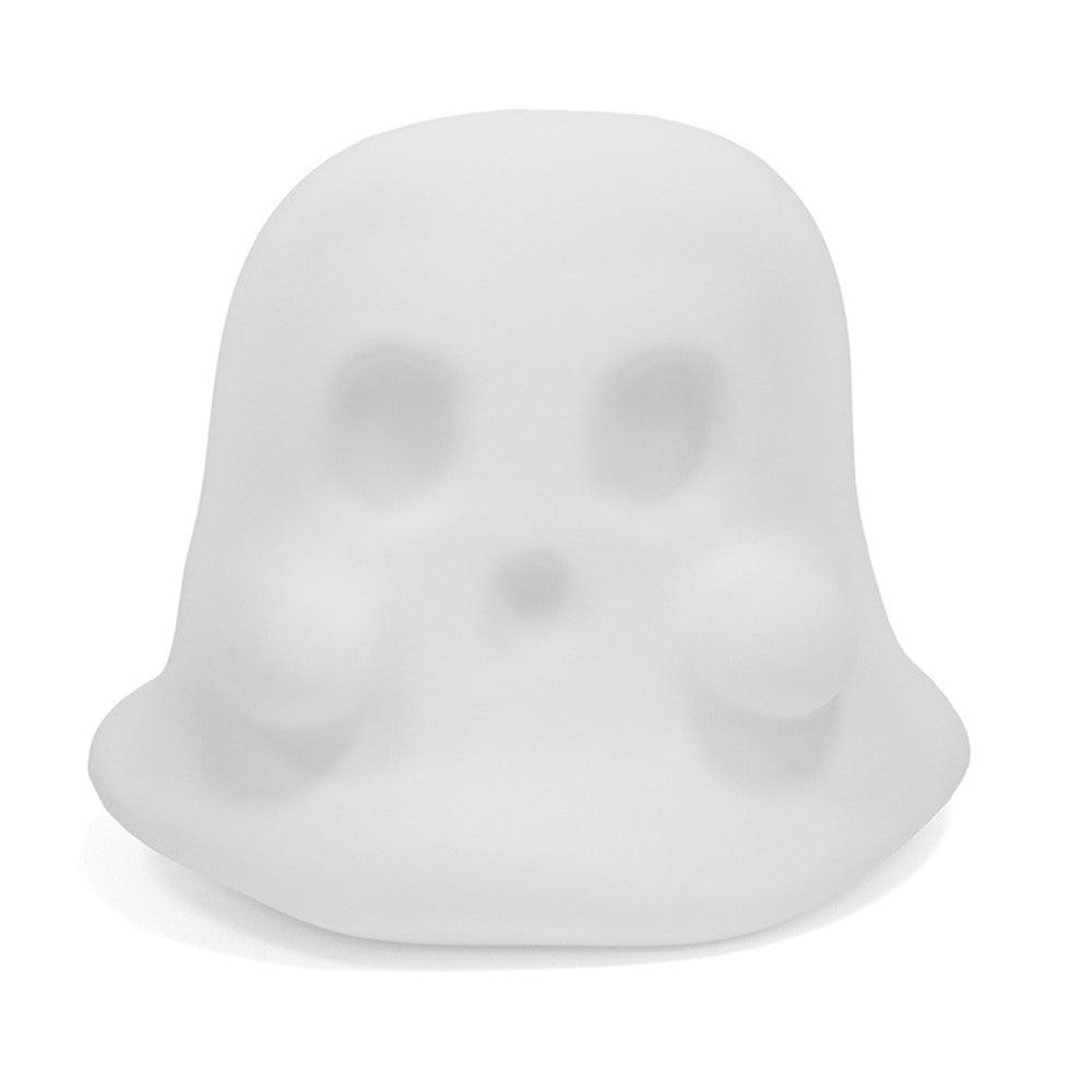 JXJA092 Ghost-Shaped Night Light 7 Colors RGB 3-Brightness Levels 1200mAh Rechargeable LED Lamp for Kids Bedroom Halloween