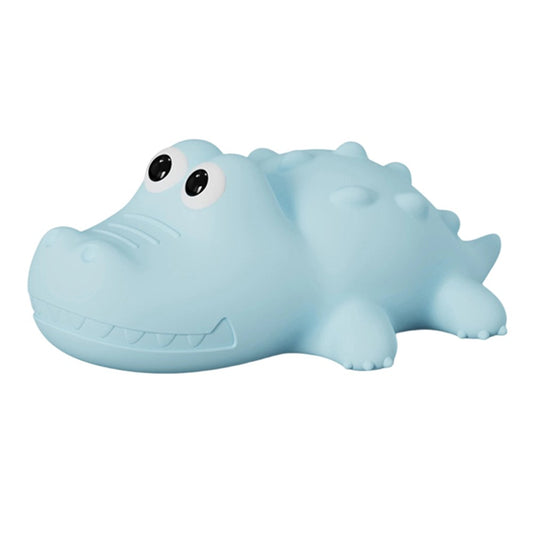 L2602 Goodnight Gator-Shaped Night Light Magnetic Silicone LED Lamp 3-Speed Warm Night Light for Kids Bedroom